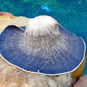 American Eagle Straw Floppy Sun Hat